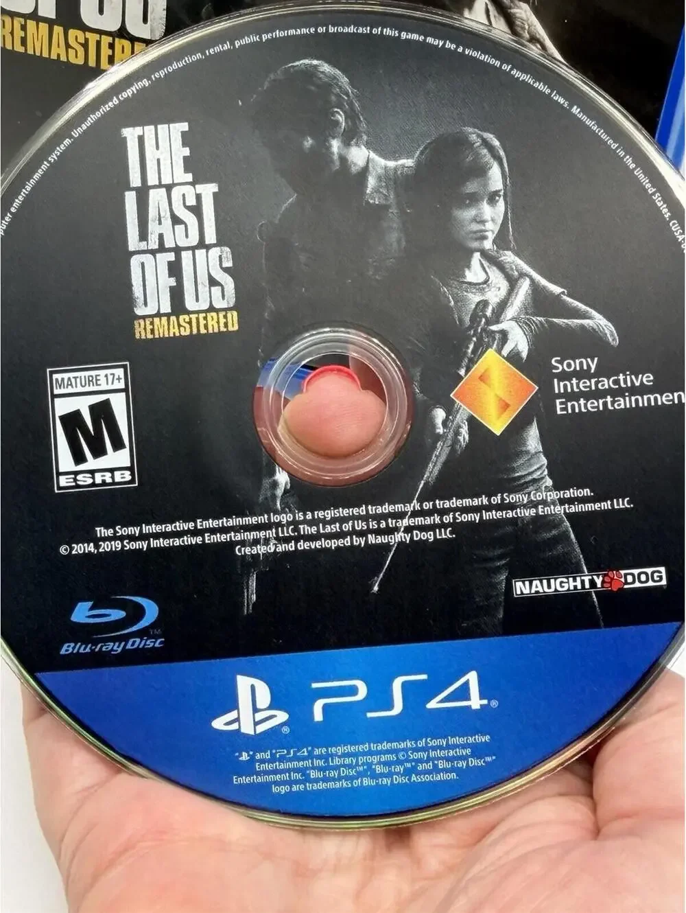 The Last of Us Remastered Sony PS4 CIB Complete Naughty Dog 2014 - Picture 5 of 6